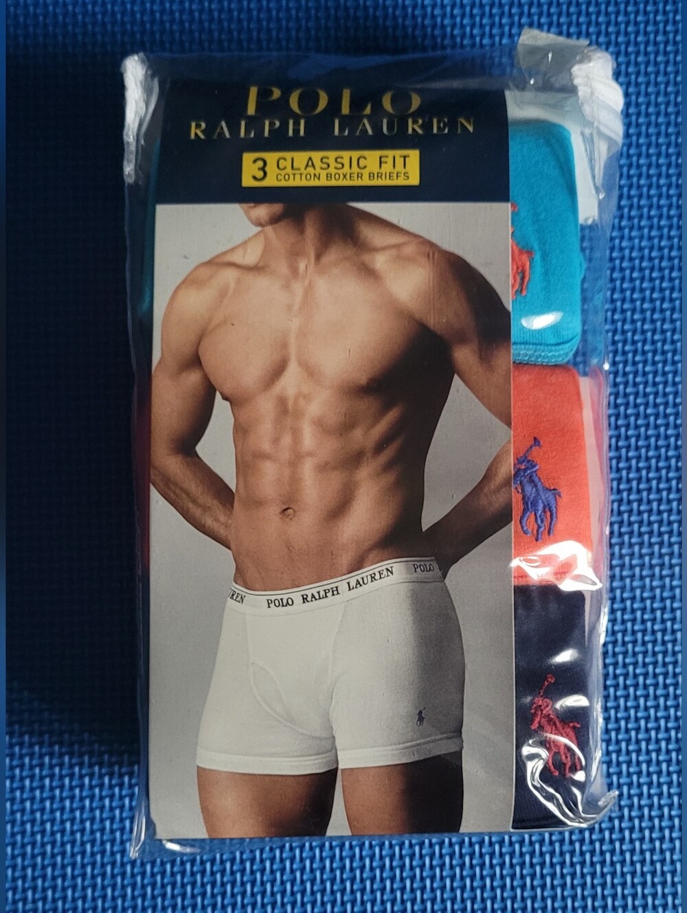 Ralph Lauren/Polo: Cotton Wicking Boxer Brief 3-Pack